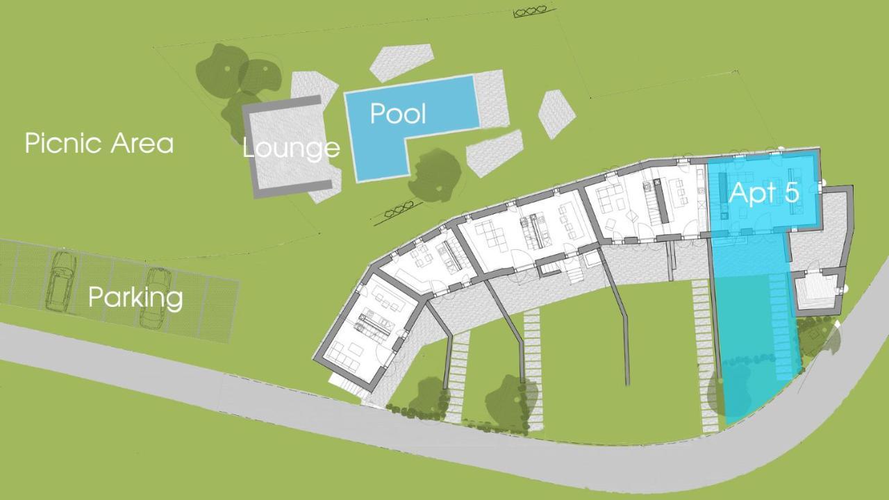 Villas Martincici With Large Pool Grožnjan Pokoj fotografie